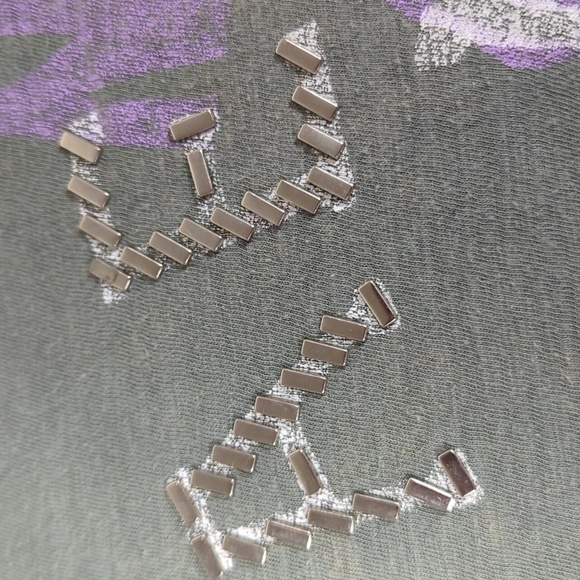 American Eagle top M studs EUC - Picture 4 of 4